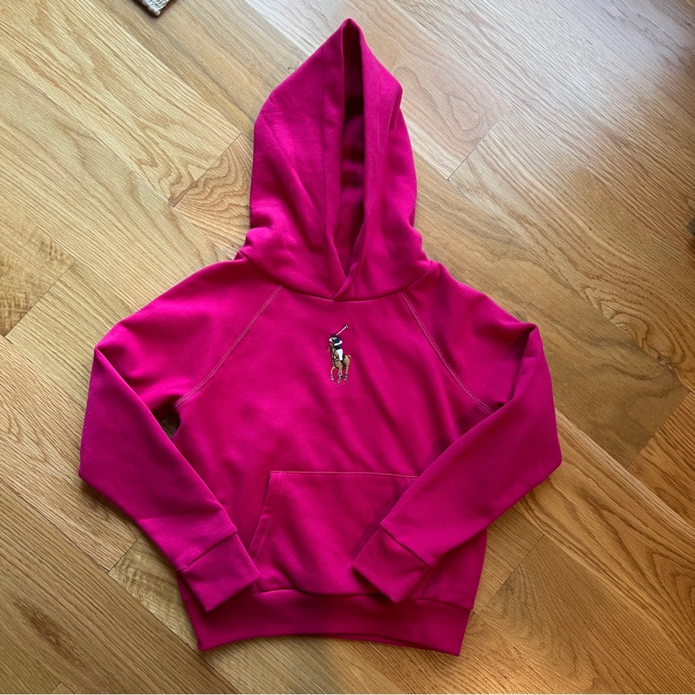 Polo Ralph Lauren 🐎 Big Pony Fleece Hoodie Sweatshirt. NEW!! - Picture 4 of 5
